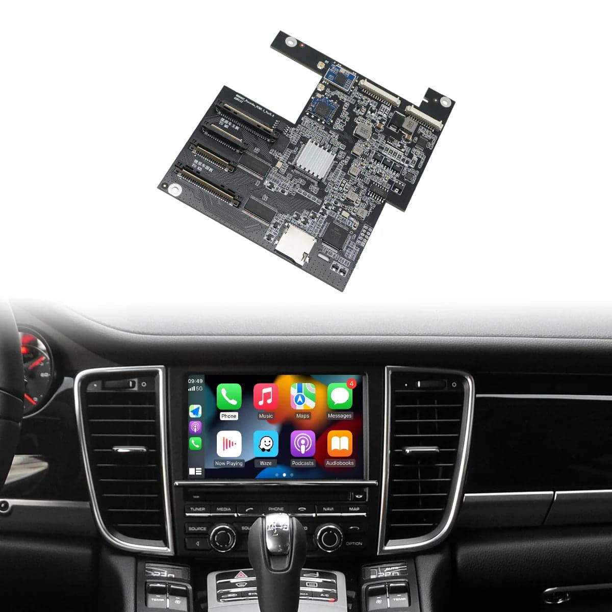 Porsche Cayenne CarPlay & Android Auto nachrüsten – Wireless Modul