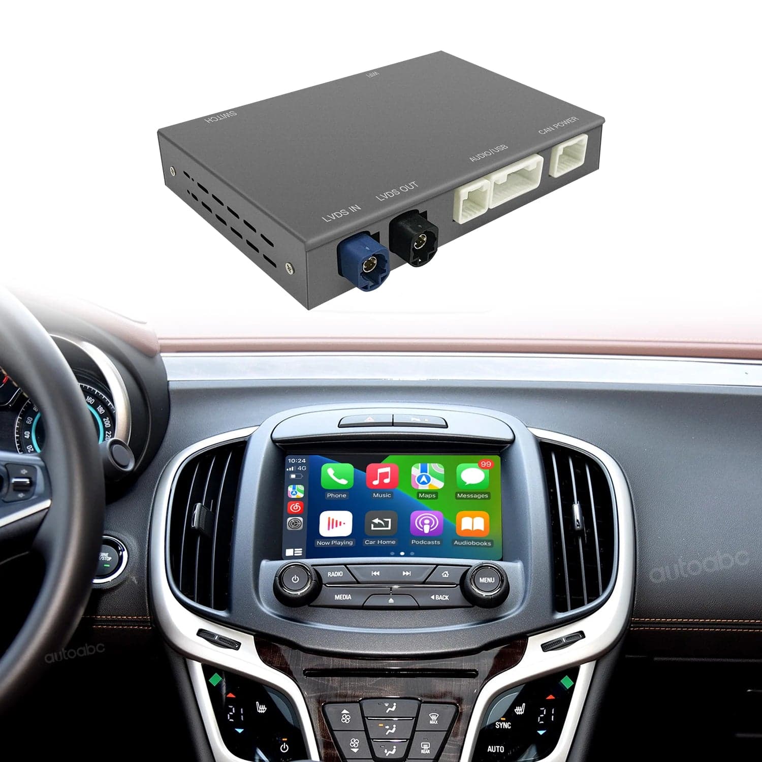 Buick CarPlay & Android Auto nachrüsten – Wireless Modul